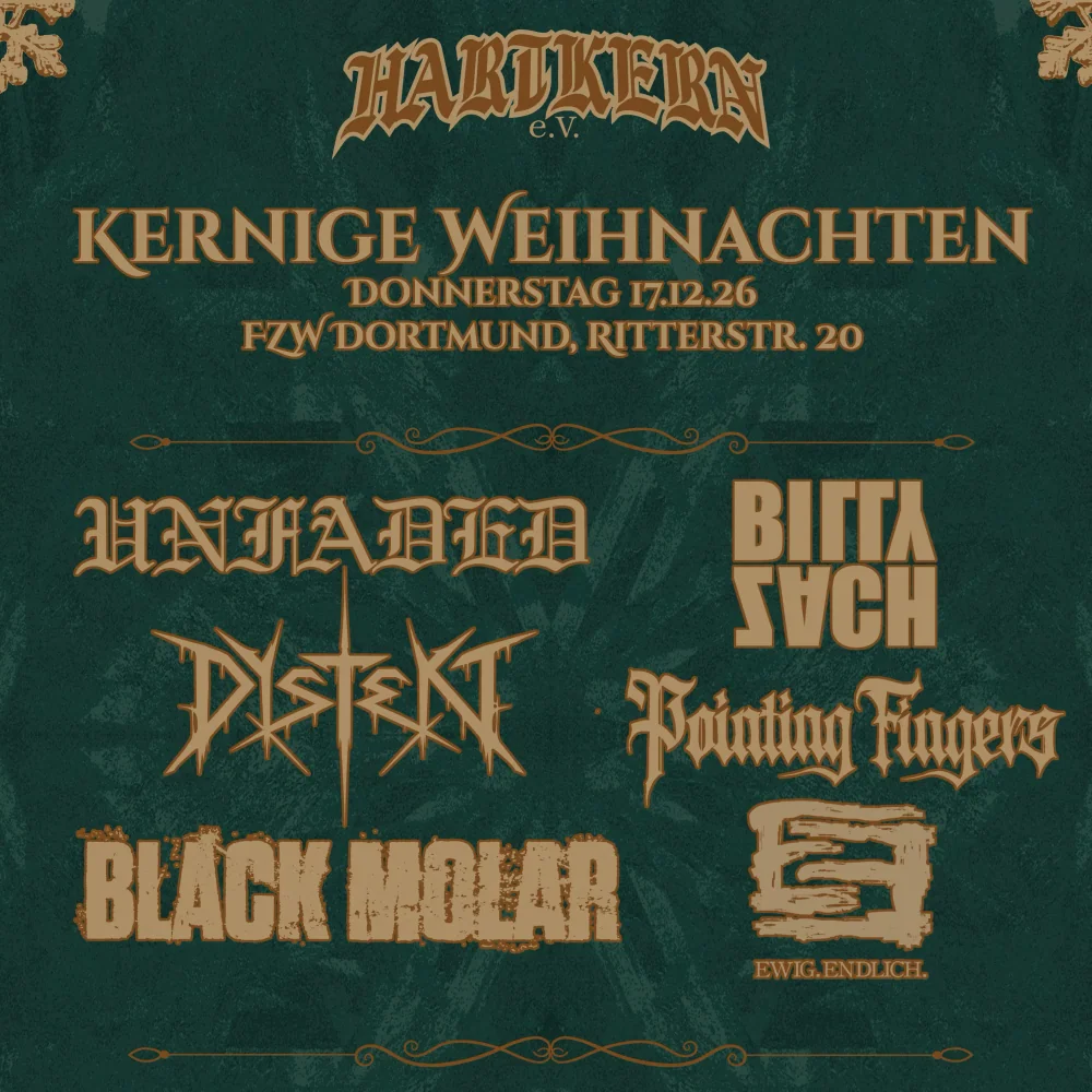 Kernige Weihnachten event flyer